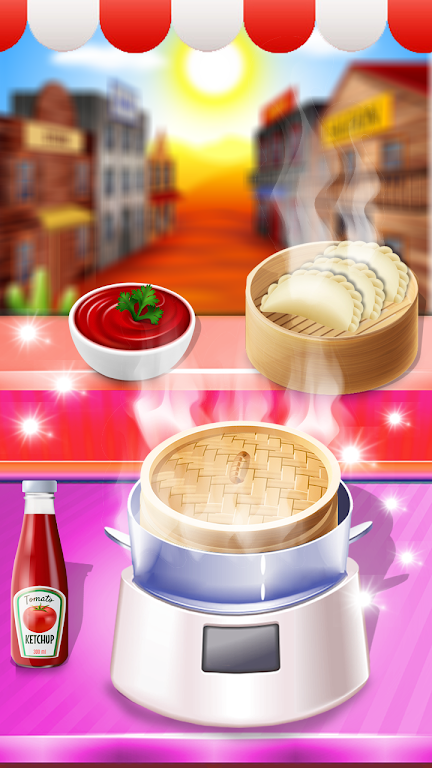 Chinese food games Girls Games 스크린샷 1