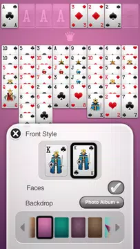 FreeCell Solitaire+ Ekran Görüntüsü 3