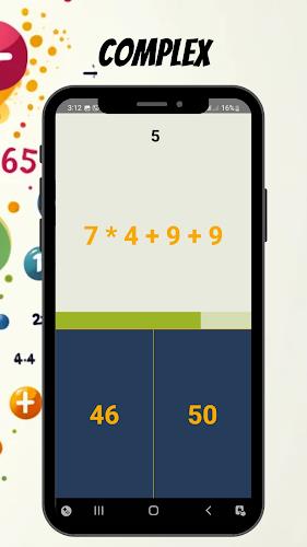 Mental math & Math problems Captura de tela 1