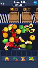 Food Match 3D: Tile Puzzle ภาพหน้าจอ 1