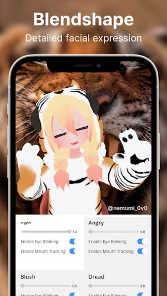 Schermata VIRTU: VTuber & VRoid Camera 2