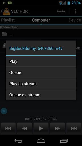 VLC HD Remote (+ Stream) Ekran Görüntüsü 3