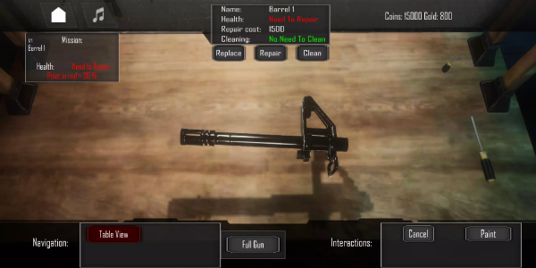 Gun Builder GunSmith simulator repair Capture d'écran 0