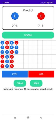 Schermata Even Odd Predict Tool 0