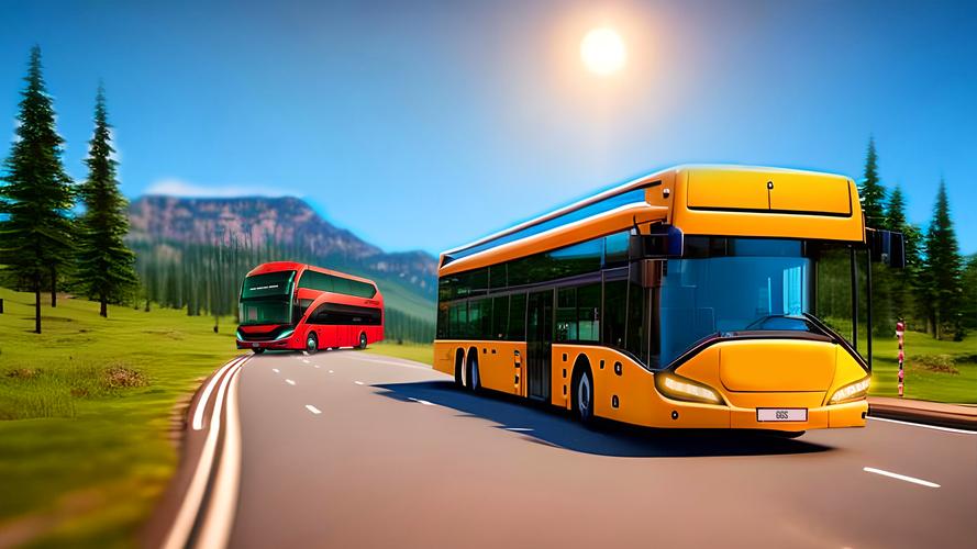 Bus Simulator Games: Bus Games स्क्रीनशॉट 2