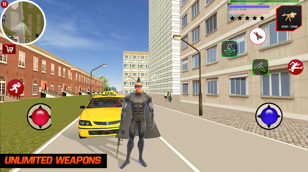 Super Hero Us Vice Town Gangst Captura de tela 0