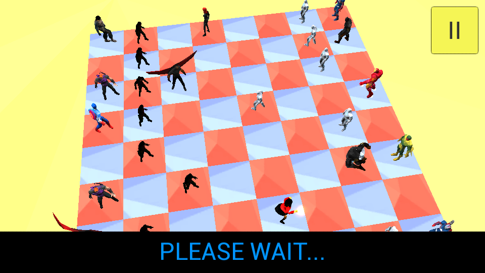 3d Super Hero Chess Captura de pantalla 3