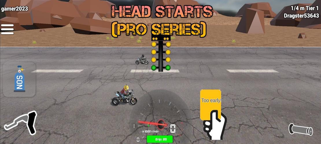 Drag Bikes 3 Ảnh chụp màn hình 0
