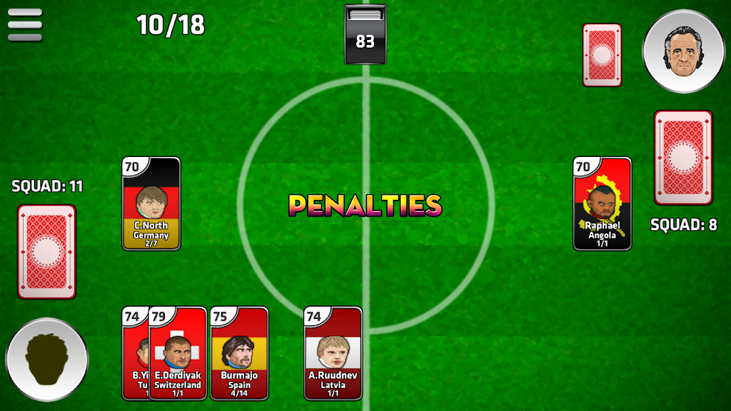 Head Soccer Cards Captura de tela 2