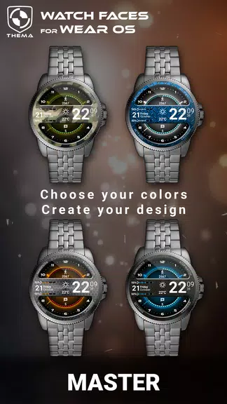 Master Watch Face Tangkapan skrin 1