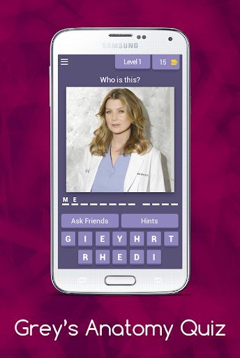 Grey’s Anatomy Quiz - Guess al स्क्रीनशॉट 0