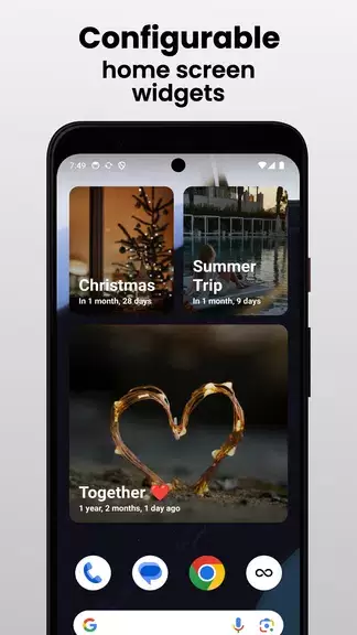 Moments - Countdown widget Screenshot 1