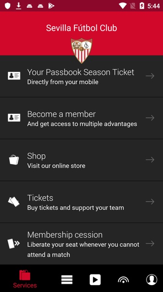 Sevilla FC ภาพหน้าจอ 2