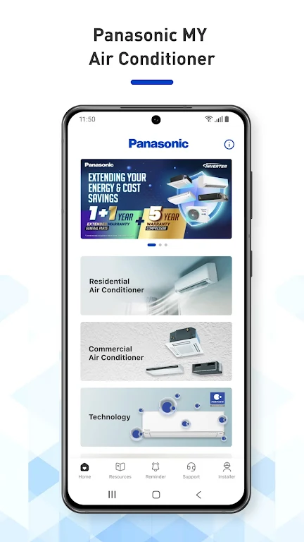 Panasonic MY Air Conditioner应用截图第0张