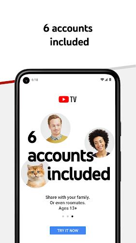 YouTube TV: Live TV & more স্ক্রিনশট 1