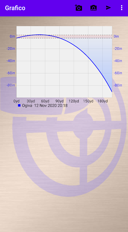 External ballistics calculator Captura de tela 2