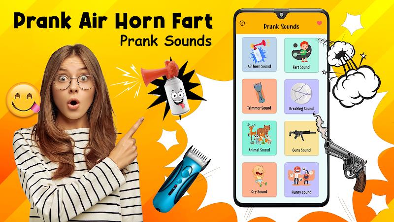 Prank Air Horn Fart Clipper Ekran Görüntüsü 3