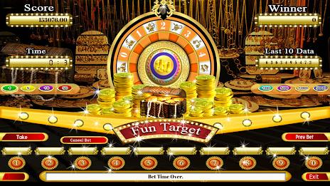 Fun Game Roulette Spin Target Tangkapan skrin 2