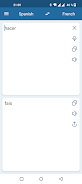 French Spanish Translator Captura de tela 2