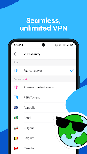 Aloha Private Browser - VPN Ảnh chụp màn hình 1