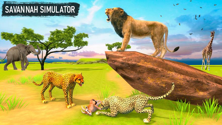 Savanna Safari: Land of Beasts スクリーンショット 0