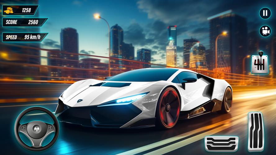 Highway Car Racing: Car Games Schermafbeelding 1