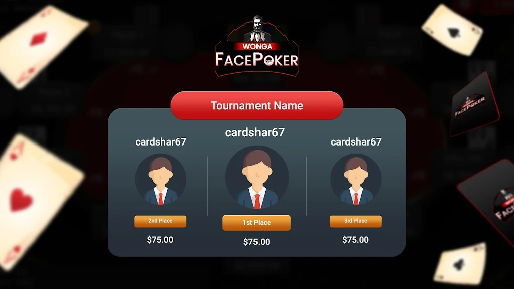 Wonga Face Poker ဖန်သားပြင်ဓာတ်ပုံ 3