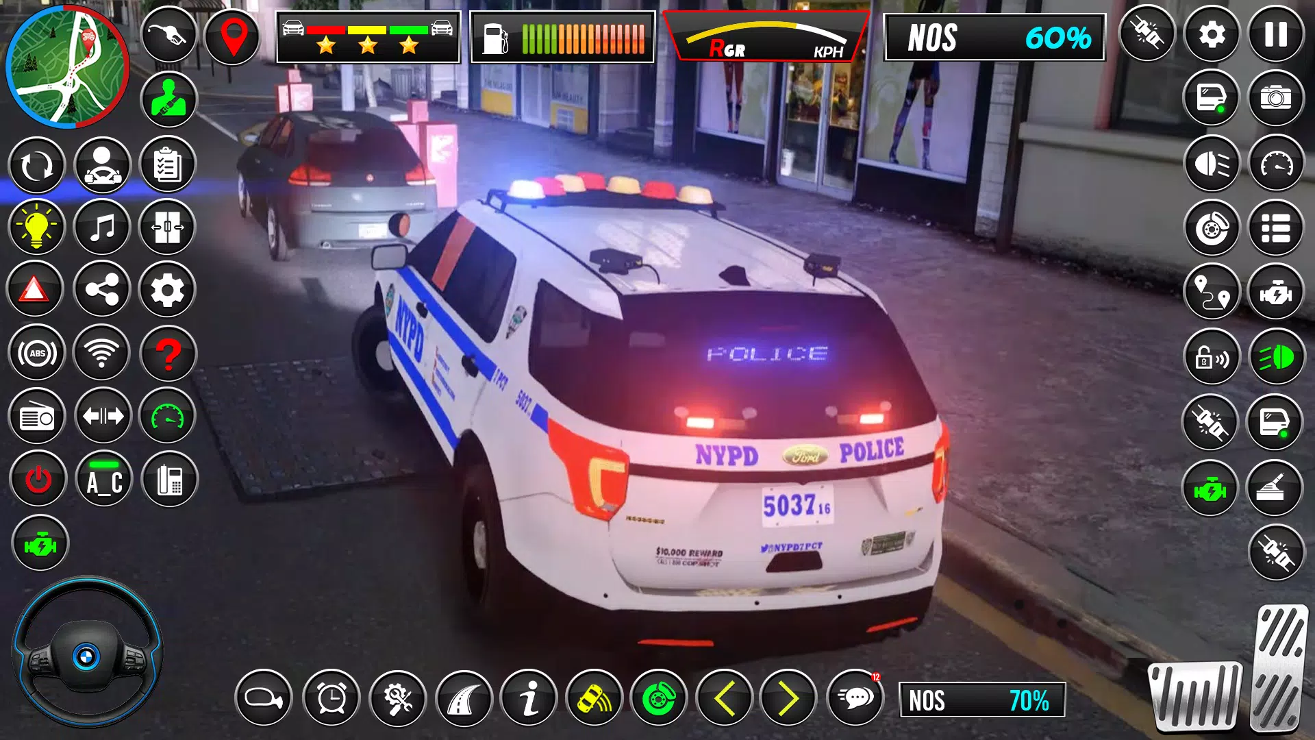 US Police Car Chase Car Game スクリーンショット 2