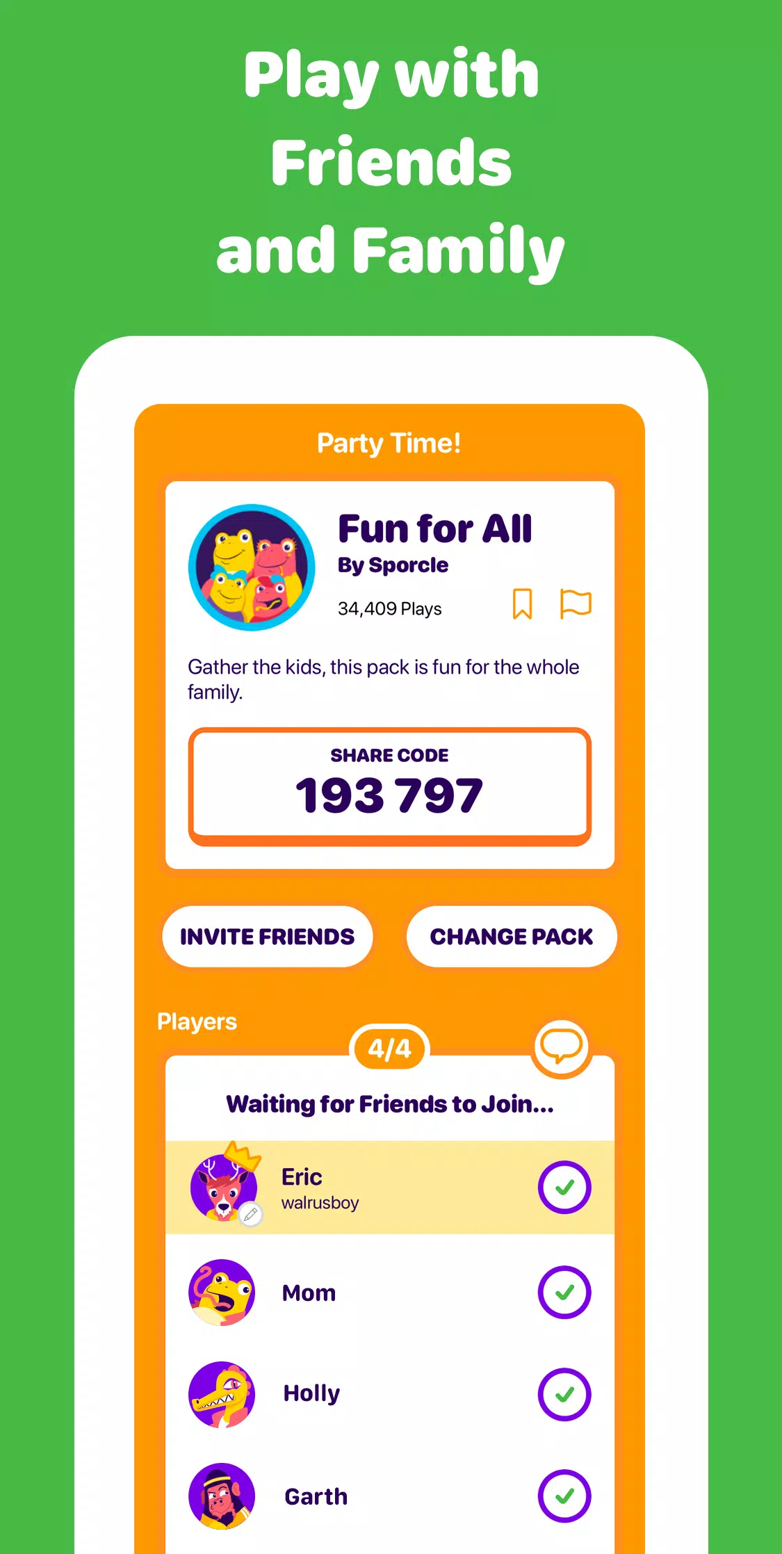 Sporcle Party Screenshot 2