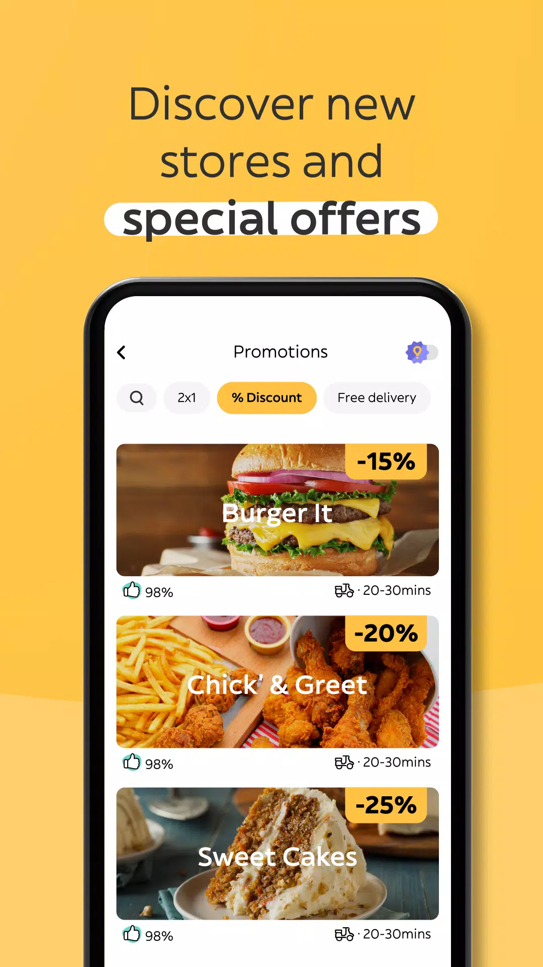 Glovo: Food Delivery and More Screenshot 2