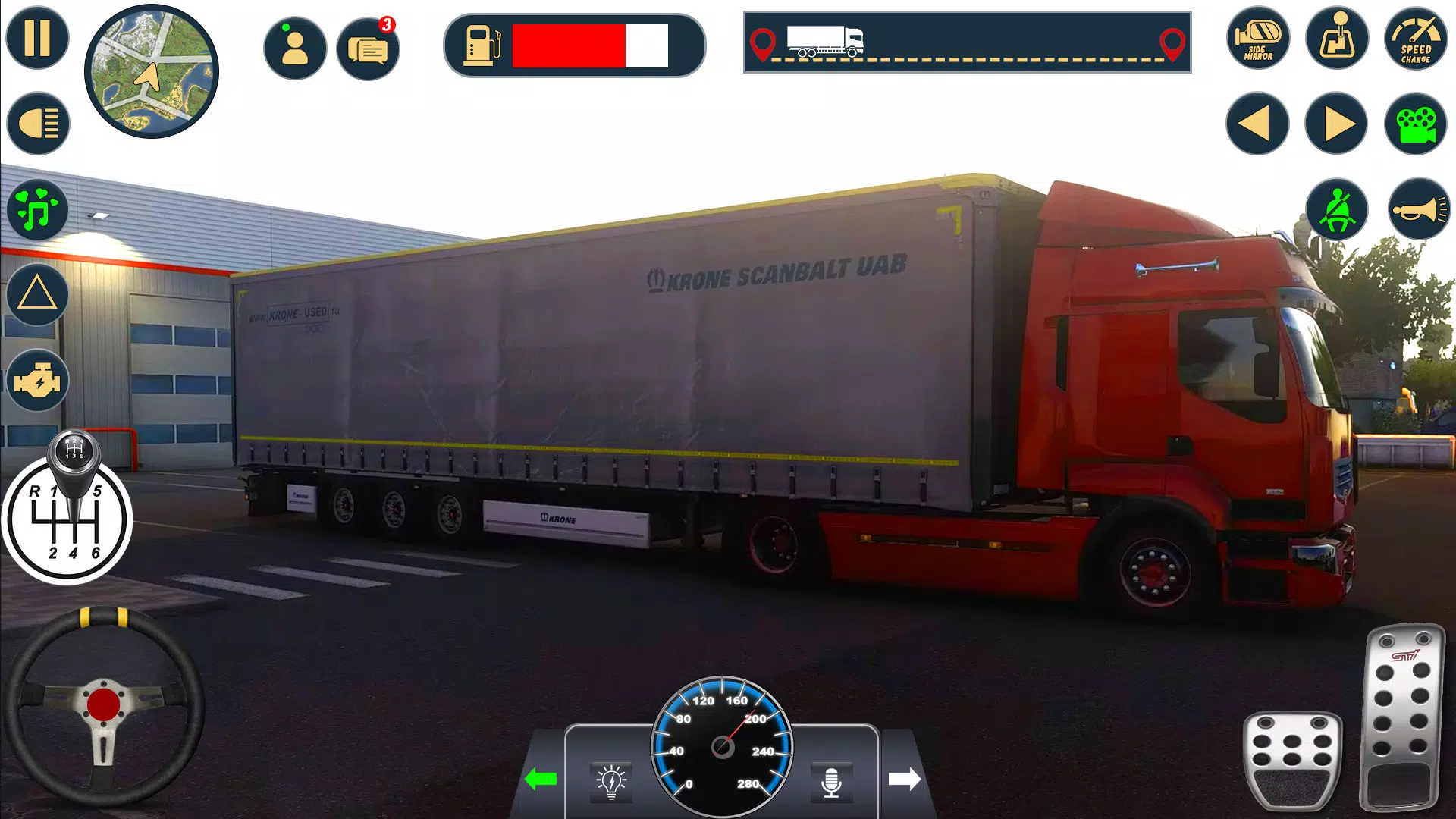 Euro Cargo Truck Simulator 3D Screenshot 0