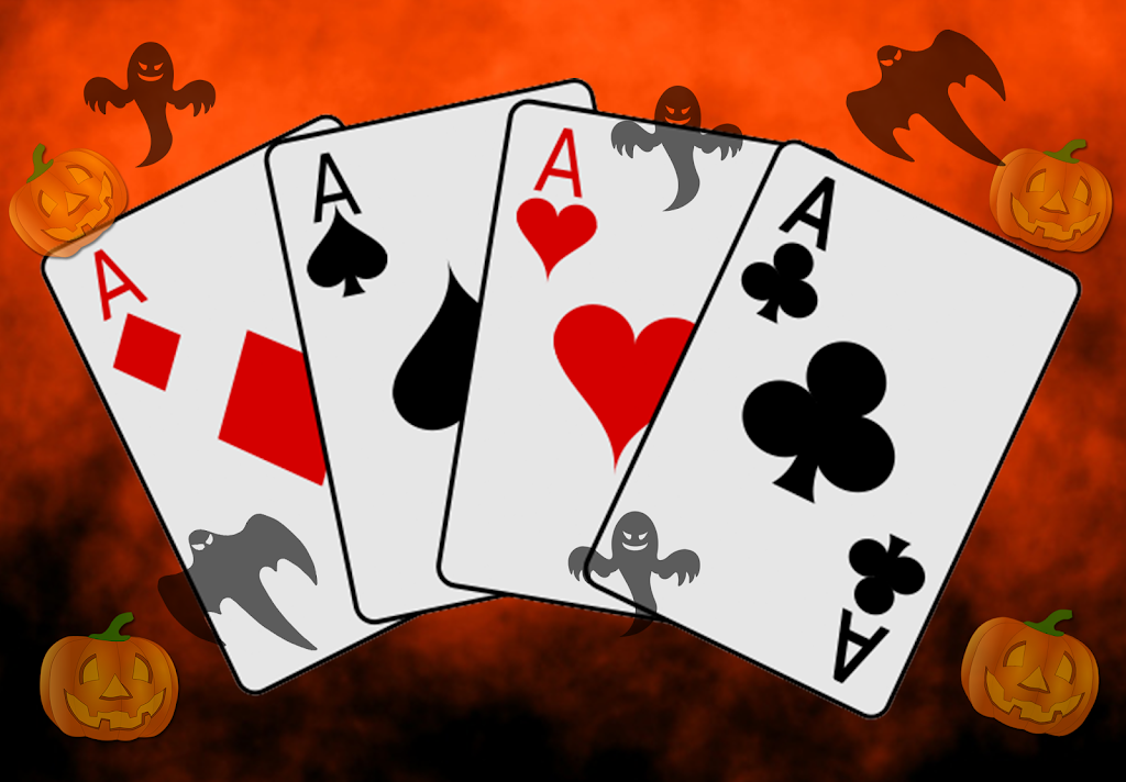 Solitaire Halloween Card Game Schermafbeelding 0