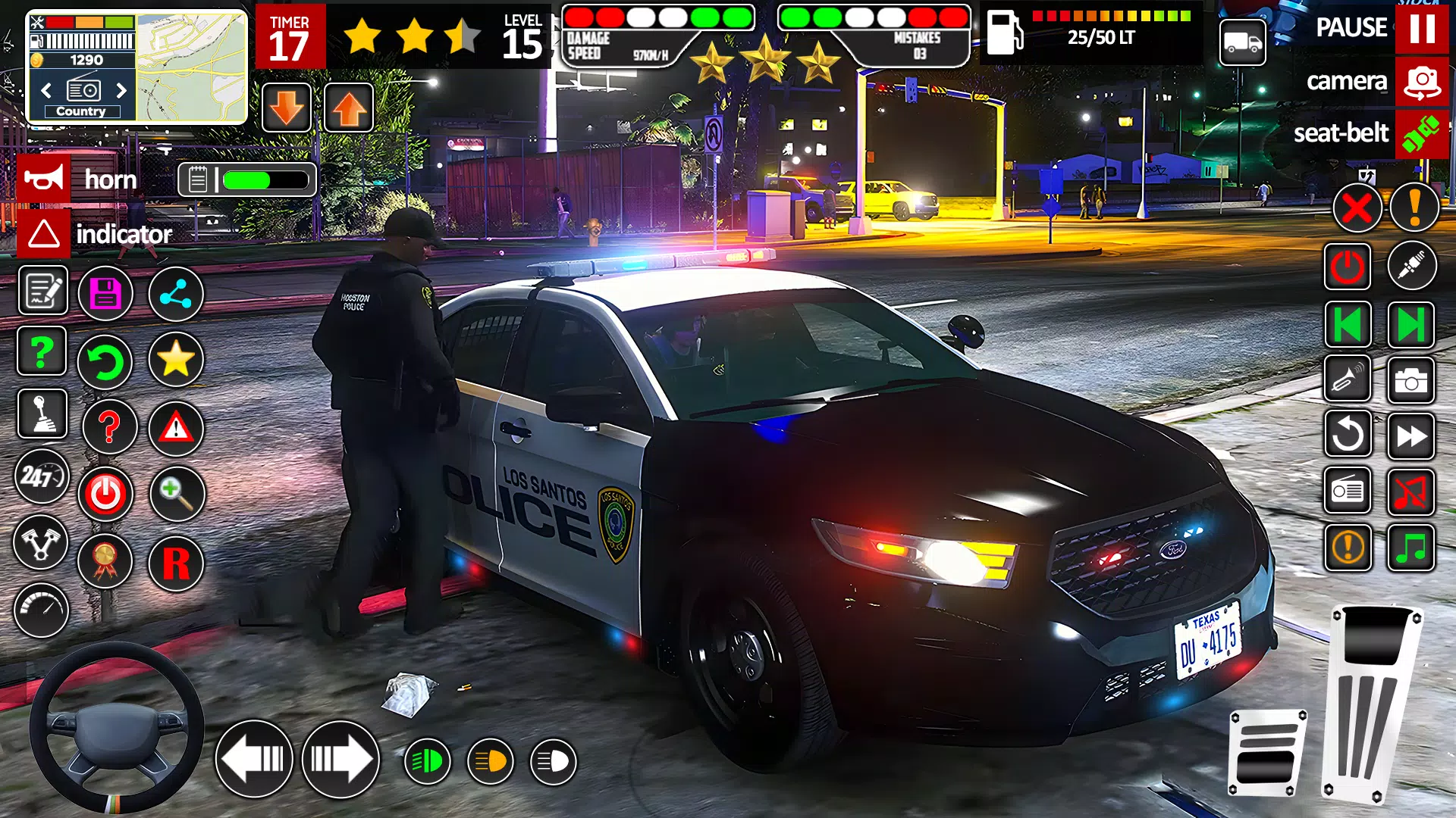 Car Chase Game Cop Simulator Ekran Görüntüsü 0