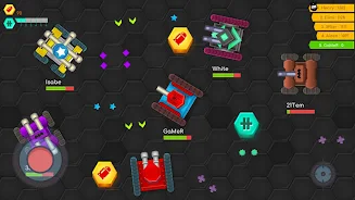 Battle.io Tank Battle Game Ảnh chụp màn hình 3