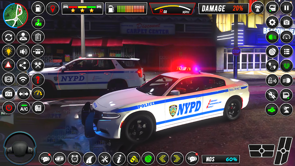 Police Car Chase: Car Games 3D Ekran Görüntüsü 1