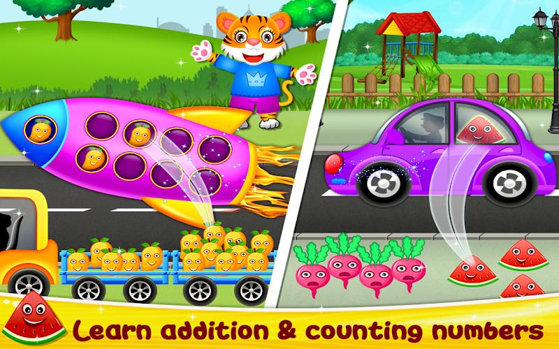 Baby Numbers Learning Game ဖန်သားပြင်ဓာတ်ပုံ 3