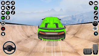 Mega Ramp: Crazy Car Stunts Captura de pantalla 0