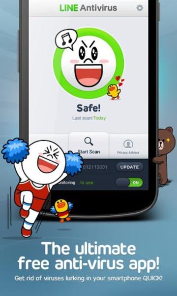 LINE Antivirus ภาพหน้าจอ 0