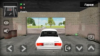 VAZ 2105 Russian Car Simulator ဖန်သားပြင်ဓာတ်ပုံ 2