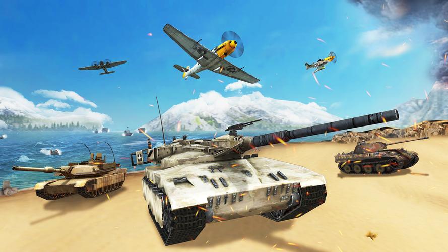 War Game: Beach Defense ဖန်သားပြင်ဓာတ်ပုံ 2