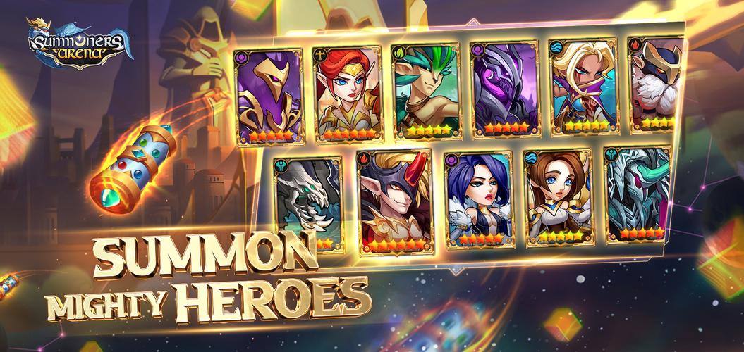 Summoners Arena: Idle RPG Ảnh chụp màn hình 1