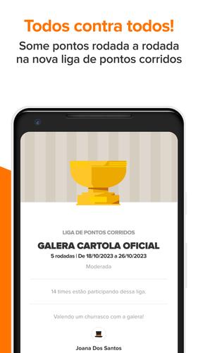 Cartola Oficial スクリーンショット 3