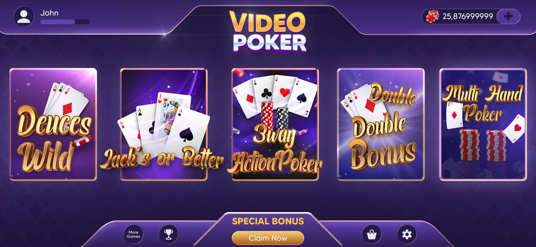 Video Poker Plus應用截圖第0張