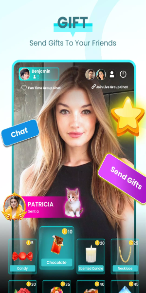 Chat City - live video match Скриншот 0