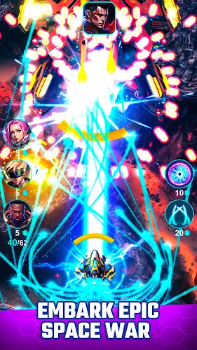 Star Thunder: Space Shooter Captura de tela 0