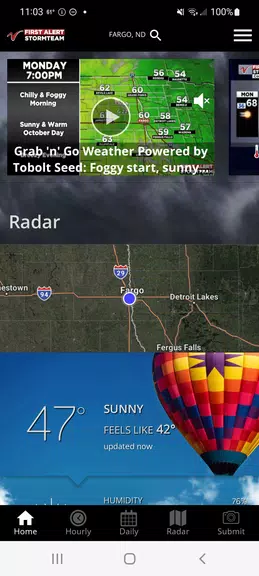 VNL Weather Captura de pantalla 0