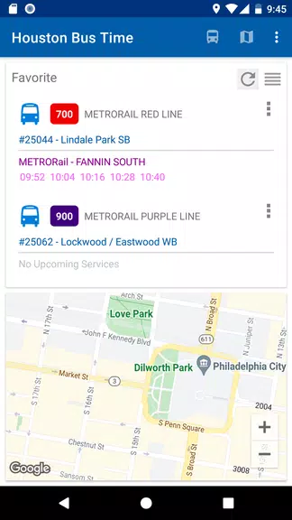 Bus Time in Houston应用截图第0张