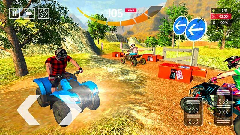 Atv Bike Game - Quad Bike Game 스크린샷 2