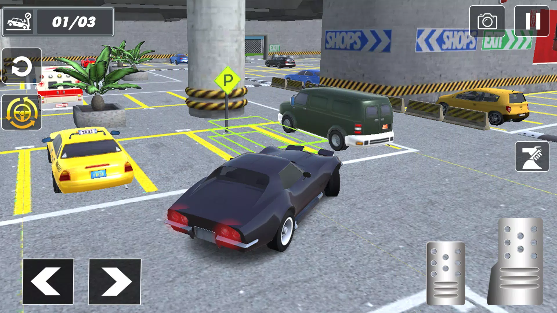 Car Parking 3D Simulation Game Скриншот 2