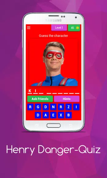 Henry Danger-Quiz Captura de pantalla 0